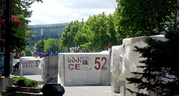 Tbilisi, Rustaveli avenue. Photo of "Caucasian Knot"