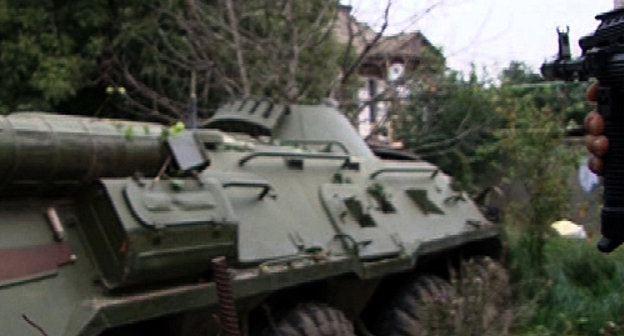 Dagestan, August 18, 2013. Special operation in Khasavyurt. Photo http://nac.gov.ru/