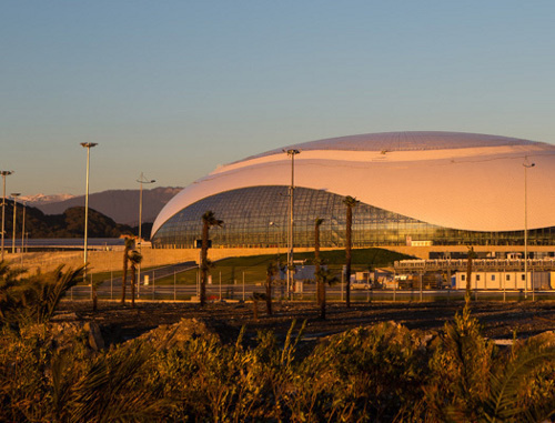 "Bolshoi" Olympic Palace. Sochi, November 2013. Photo by the press service of the State Corporation Olympstroy, http://www.sc-os.ru/