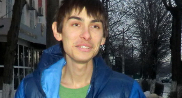 Igor Kharchenko, an activist of the "Ecological Watch for Northern Caucasus", after discharge. Krasnodar, February 9, 2014. Photo by Natalya Porokhnia for the "Caucasian Knot"
