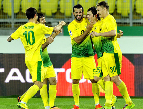 The "Anji" Football Club players. Photo http://www.fc-anji.ru/