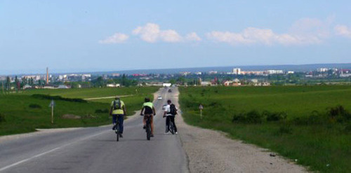 View of a Nalchik city, KBR. Photo: Ansar, http://www.velonalchik.ru/