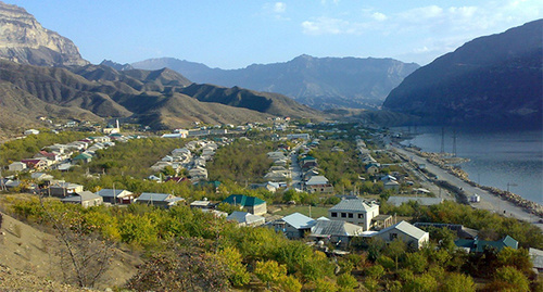 The village of Irganai of the Untsukul District of Dagestan. Photo: the secondary school of Irganai, http://irgana.dagschool.com/fotogalereya.php
