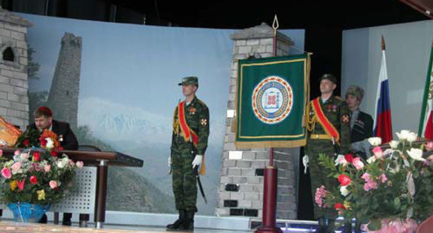 Ramzan Kadyrov inauguration. Chechnya, Gudermes, 2007. Photo by www.chechnyafree.ru Ramzan Kadyrov inauguration. Chechnya, Gudermes, 2007. Photo by www.chechnyafree.ru