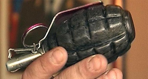 Hand grenade. Photo: http://62.mvd.ru/