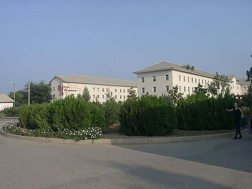 Budyonnovsk. Central hospital buildings. Photo by http://ru.wikipedia.org Budyonnovsk. Central hospital buildings. Photo by http://ru.wikipedia.org