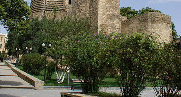 Azerbaijan, Baku. Maidens tower. Photo by www.echo.az, Samir Aliyev Azerbaijan, Baku. Maidens tower. Photo by www.echo.az, Samir Aliyev