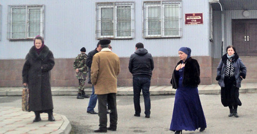 Court building where the case of the attack on Nalchik was considered. December 23, 2014. Photo by the ‘Caucasian Knot’ correspondent. 