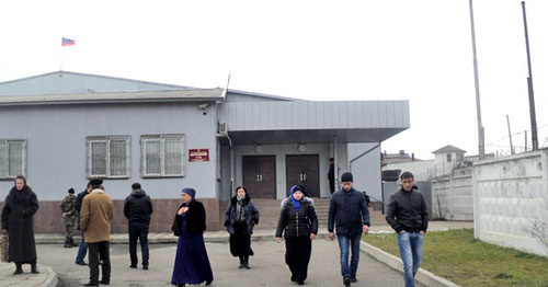 Court building where the case of the attack on Nalchik was considered. December 23, 2014. Photo by the ‘Caucasian Knot’ correspondent.