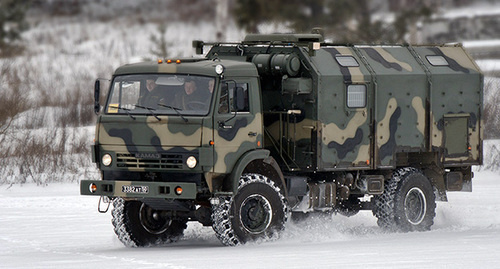 A truck of the Russian armed forces. Photo: http://mil.ru/images/military/military/2015/DSC_1170-900.jpg
