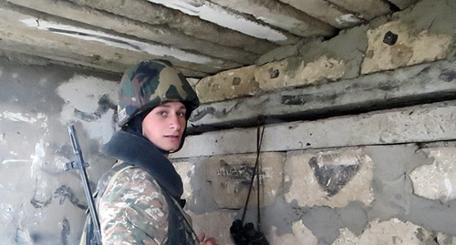 On the front line. Nagorno-Karabakh. Photo by Alvard Grigoryan for the "Caucasian Knot"