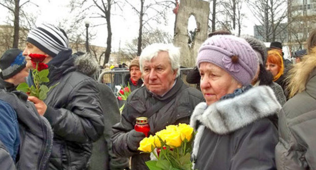 Boris Nemtsov’s memorial service, Moscow, March 1, 2015. Photo by the ‘Caucasian Knot’ correspondent. 
