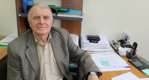 Professor Nikolai Kulikov. Photo by Svetlana Kravchenko for the ‘Caucasian Knot’. 
