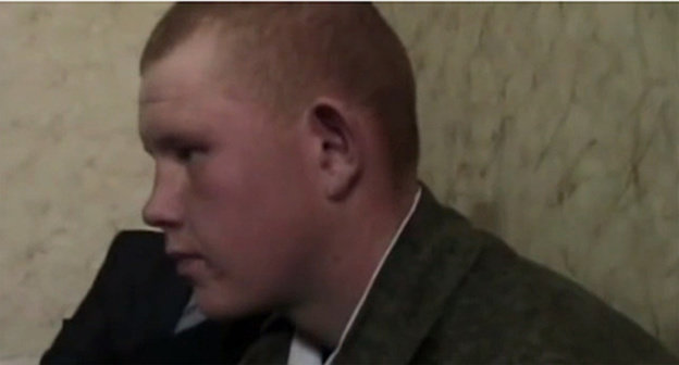 Valery Permyakov. Screenshot from the video of Permyakov’s interrogation,  http://www.youtube.com/watch?v=NnUcZwx-eYs