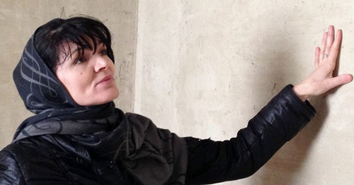 Hunger striker Elmira Bagirchaeva, February 2015. Photo by Patimat Makhmudova for the ‘Caucasian Knot’.
