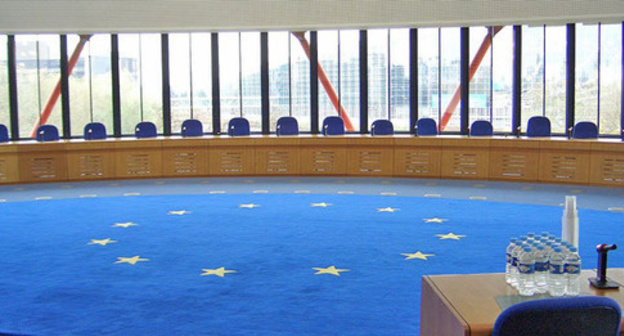 The European Court of Human Rights (ECtHR). Court room. Photo: CherryX https://ru.wikipedia.org