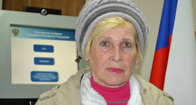 Lyudmila Savelieva. Photo by Svetlana Kravchenko for the ‘Caucasian Knot’. 