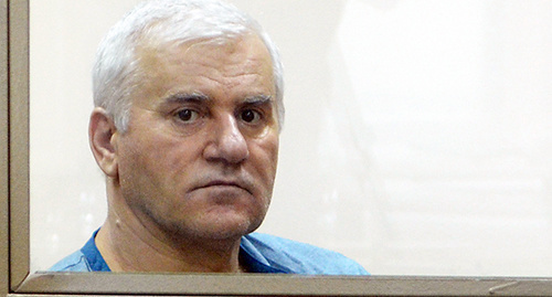 Said Amirov in the court room. Photo by Oleg Pchelov for the ‘Caucasian Knot’. 