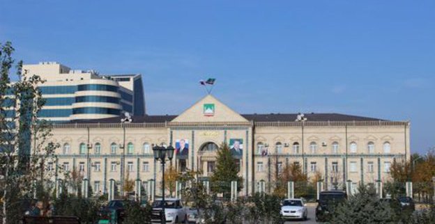 Grozny town-hall. Photo by Akhmed Aldebirova for the ‘Caucasian Knot’. 