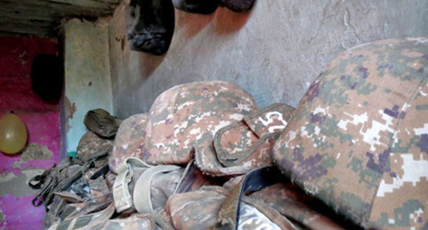 Military uniform for duty at the action station. Nagorno-Karabakh. Photo by Alvard Grigoryan for the "Caucasian Knot"