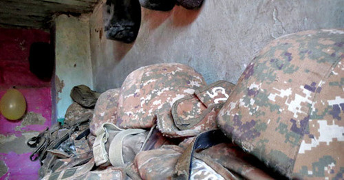 Military uniform for duty at the action station. Nagorno-Karabakh. Photo by Alvard Grigoryan for the "Caucasian Knot"