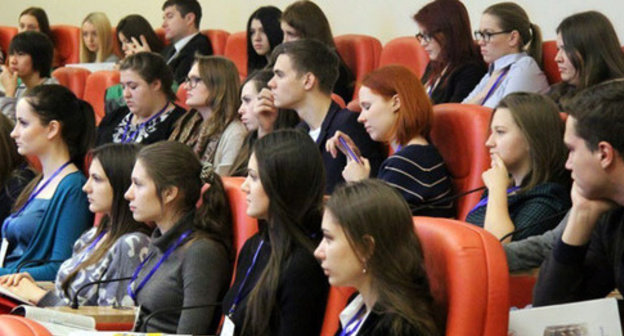Students of the North-Caucasian Federal University (NCFU). Photo: the official site of NCFU  http://www.ncfu.ru/index.php?newsid=6390