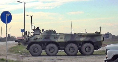 Special operation. The village of Stary Cherek, KBR, April 6, 2015. Photo http://nac.gov.ru/