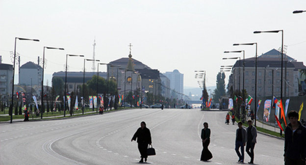Grozny. Photo by Magomed Magomedov for the "Caucasian Knot"