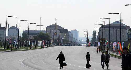 Grozny. Photo by Magomed Magomedov for the "Caucasian Knot"