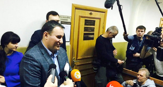 Zaurbek Sadakhanov, an advocate of Khamzat Bakhaev. Photo by Yuliya Buslavskaya for the "Caucasian Knot"