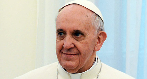 Pope Francis. Photo: https://ru.wikipedia.org/wiki/%D0%9F%D0%B0%D0%BF%D1%81%D1%82%D0%B2%D0%BE#/media/File:Pope_Francis_in_March_2013.jpg