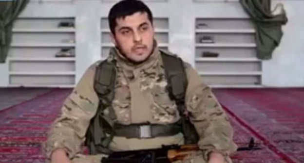 Nadir Abu Khalid in Syria. Screenshot from video posted by user kazim samu, http://www.youtube.com/watch?v=LC_SB4cGcl0