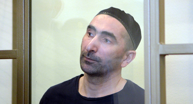Ali Taziev (Magas) at the court session on May 12, 2015. Photo by Oleg Pchyolov for the "Caucasian Knot"