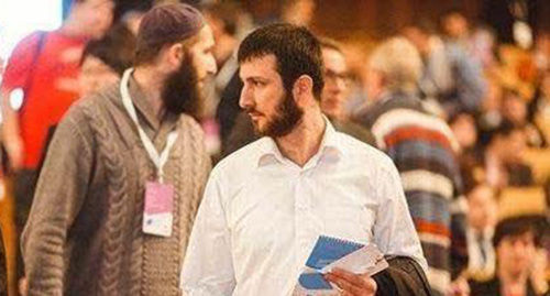 Mukhammad Magomedov at the All-Russia Civil Forum, 2014. Photo by Abakar Abakarov for the ‘Caucasian Knot’.  