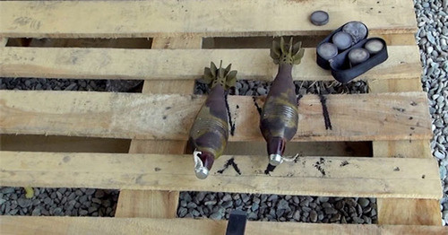 Weapons. Photo: Federal Security Service Directorate for Kabardino-Balkaria.
