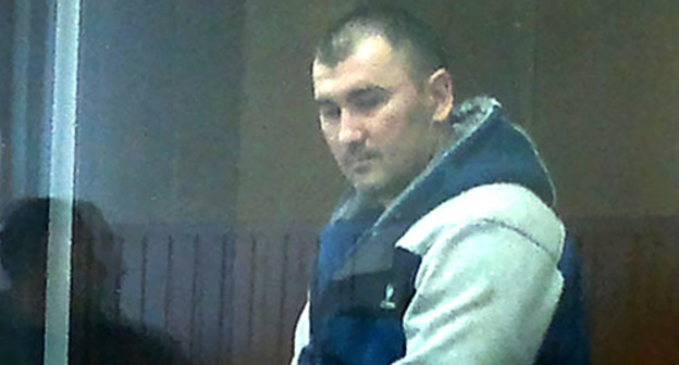 Ruslan Rakhaev at the court session of the Supreme Court of KChR. Cherkessk, October 1, 2013. Photo by the "Caucasian Knot"