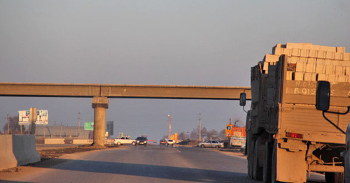The Federal Highway 'Kavkaz'. Ingushetia. Photo by Magomed Magomedov for the "Caucasian Knot"