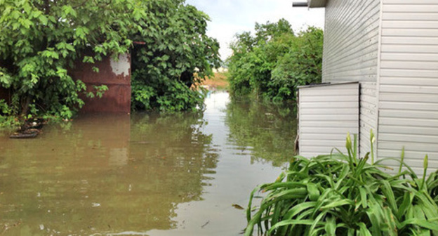 No. 5A in Akatsij Street after the flooding. Sochi, June 28, 2015. Photo by the tenant Yuliya Saltykova