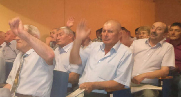 The congress of the "Adyge-Khase-Circassian Parliament", KChR, Cherkessk, June 27, 2015. Photo by Asya Kapaeva for the "Caucasian Knot"