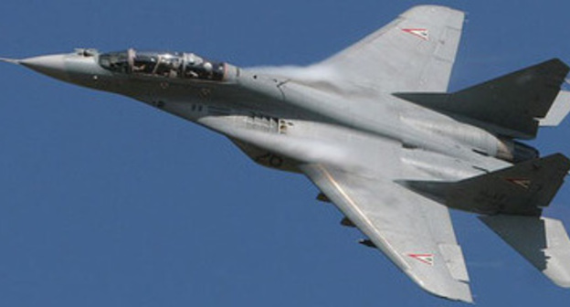 An aircraft MiG-29. Photo oert van Breda at nl.wikipedia https://ru.wikipedia.org