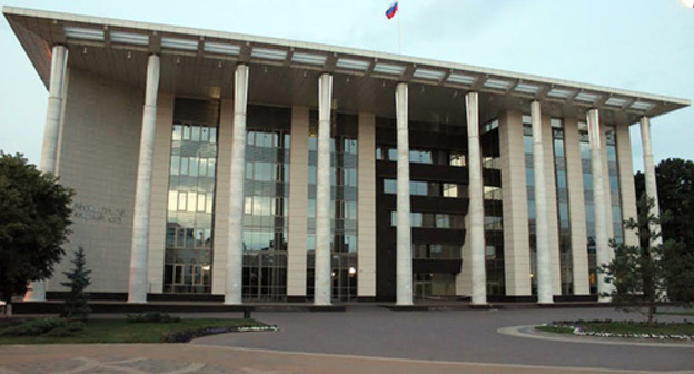 The building of the Krasnodar Regional Court. Photo by Akhmed Aldebirov for the "Caucasian Knot"