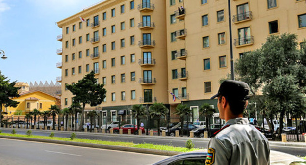 Israeli Embassy in Baku. Photo by Aziz Karimov for the ‘Caucasian Knot’. 