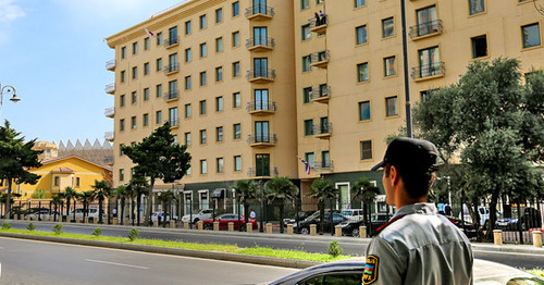Israeli Embassy in Baku. Photo by Aziz Karimov for the ‘Caucasian Knot’. 