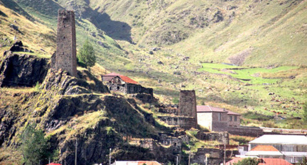 A high mountain village. Georgia. Photo by Magomed Magomedov for the "Caucasian Knot"