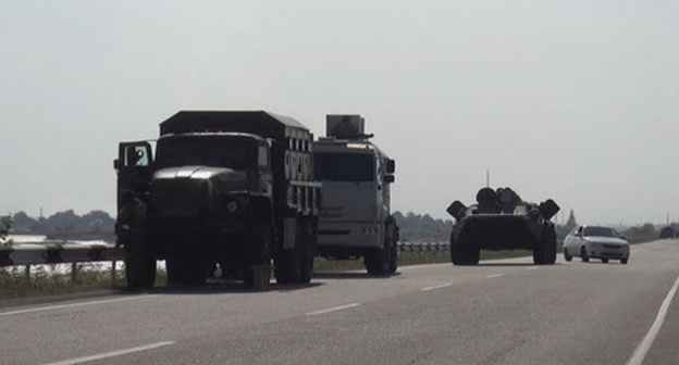 The counterterrorist operation (CTO) regime was introduced in the area between the city of Baksan and the village of Dugulubgey. July 14, 2015. Photo http://nac.gov.ru/