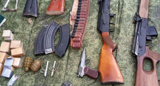 Firearms, ammunition. Photo http://nac.gov.ru/