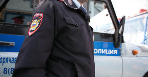 The police officer. Photo: Denis Yakovlev / Yugopolis