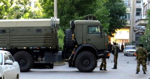 The special operation in Nalchik. July 23, 2015. Photo http://nac.gov.ru/