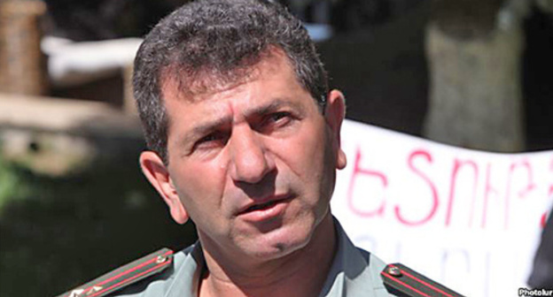Volodya Avetisyan on Freedom Square, Yerevan, June 2013. Photo: http://rus.azatutyun.am/content/article/25114760.html