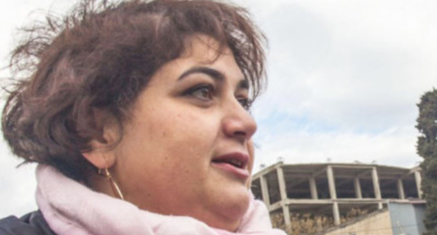 Khadija Ismayilova. Photo: RFE/RL, http://svoboda.mobi/a/27218196.html